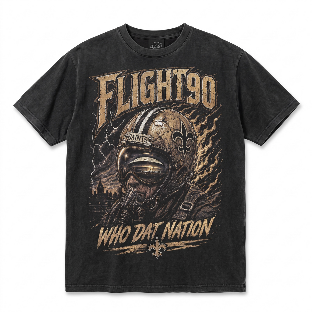 FLIGHT90 Saints Shirt