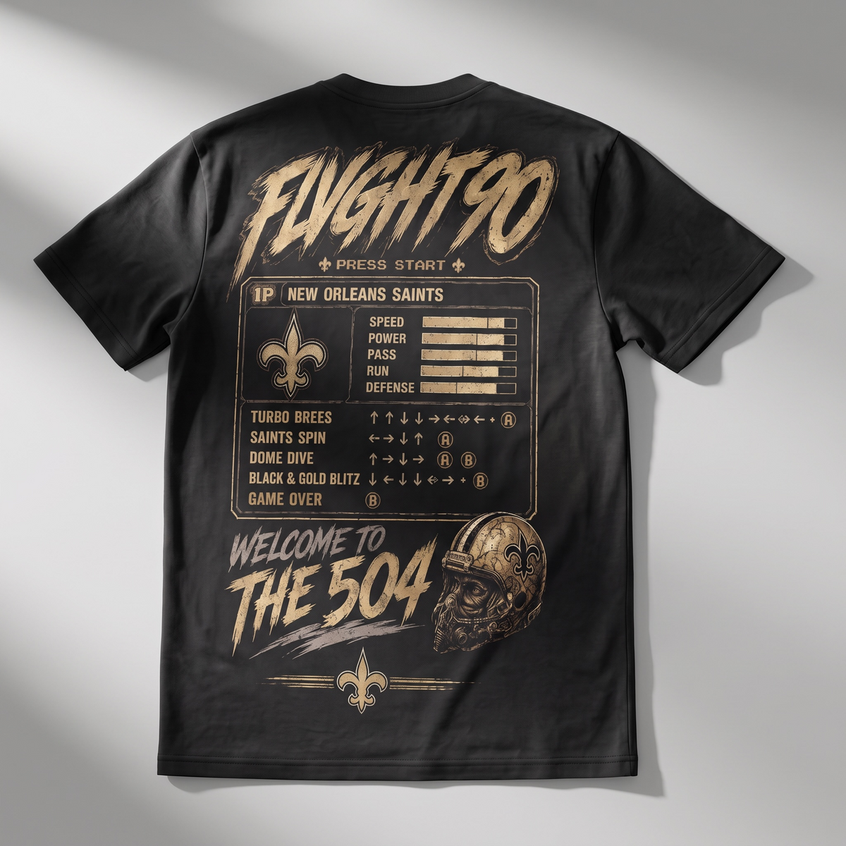 FLIGHT90 Saints Shirt