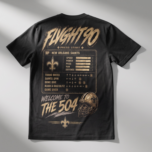 FLIGHT90 Saints Shirt